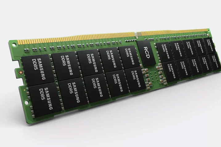 Samsung разработала первый 512-гигабайтный модуль DDR5 с использованием HKMG