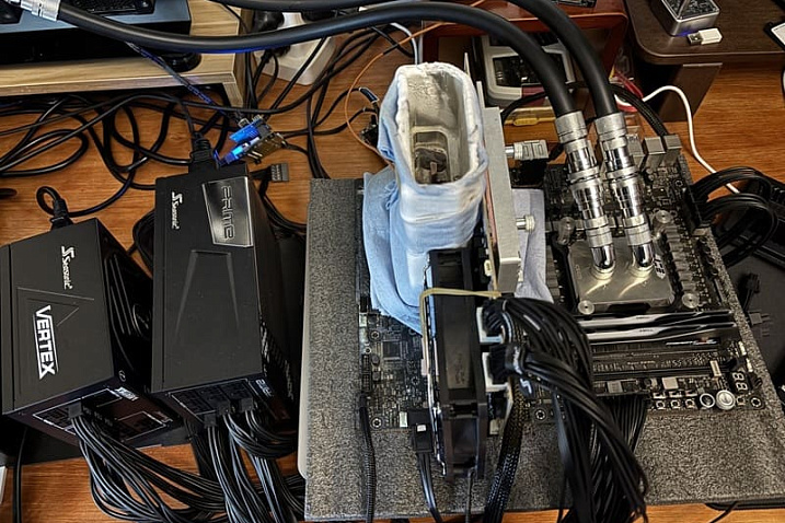 GALAX RTX 5090D HOF с двумя 12V-2x6 установила несколько рекордов разгона