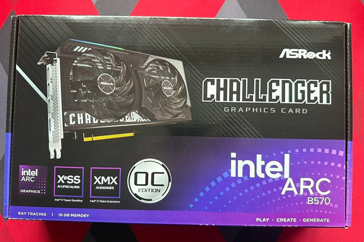 Обзорщики начали получать Intel Arc B570 за месяц до релиза