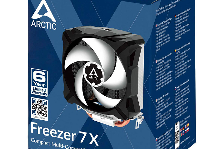 ARCTIC начинает выпуск улучшенной версии культового кулера Freezer 7 X
