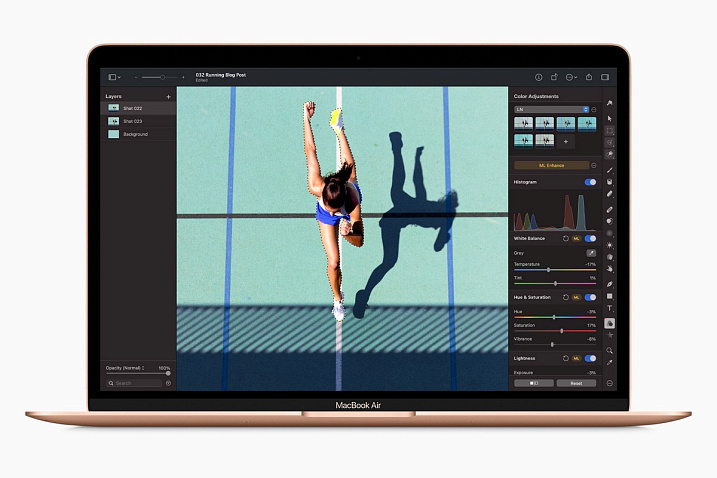 Apple показала новые ноутбуки на фирменном процессоре M1