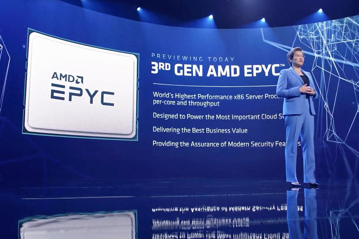 Компания Dell раскрыла стоимость и характеристики трех серверных процессоров AMD EPYC Milan