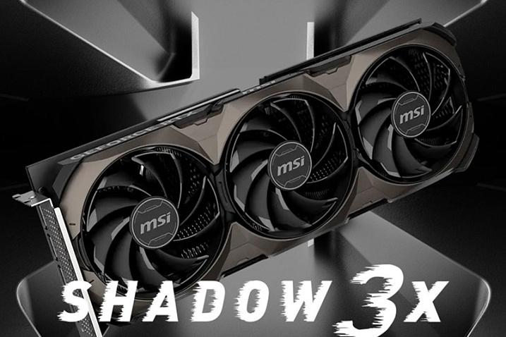 MSI выпустила видеокарту GeForce RTX 4070 Ti SUPER Shadow 3X