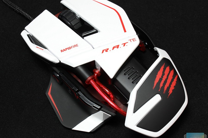 Обзор и тест игровой лазерной мыши Mad Catz R.A.T. TE