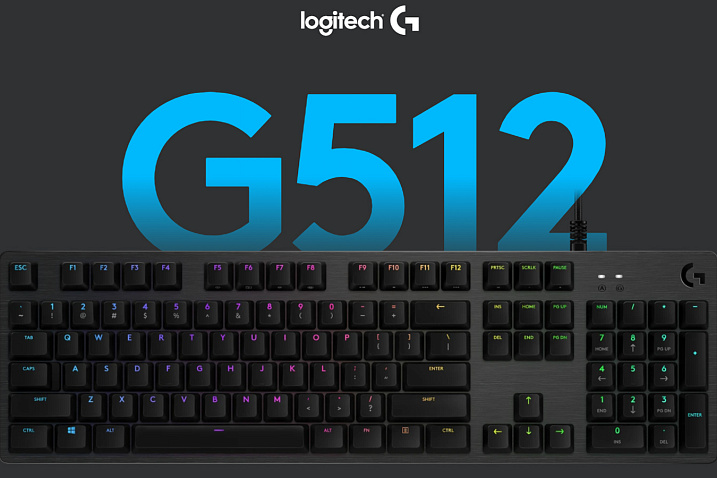 Обзор и тест игровой клавиатуры Logitech G512 Carbon