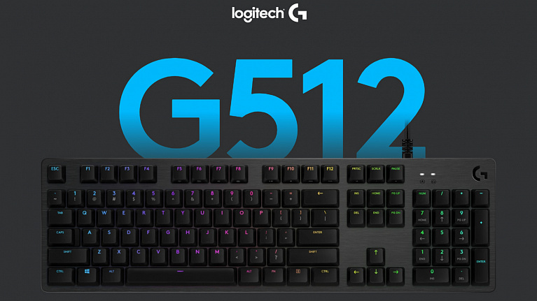 Обзор и тест игровой клавиатуры Logitech G512 Carbon