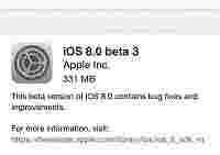 Владельцам устройств Apple доступна третья бета-версия iOS 8