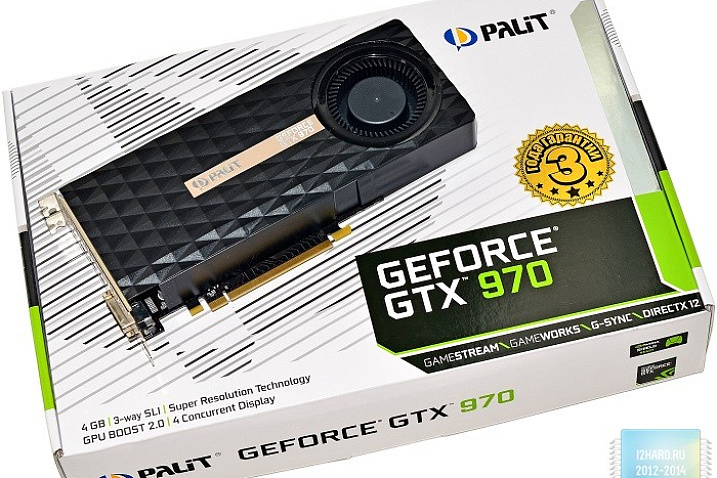 Обзор и тест видеокарты Palit GeForce GTX 970 (NE5X970014G2-2041F)