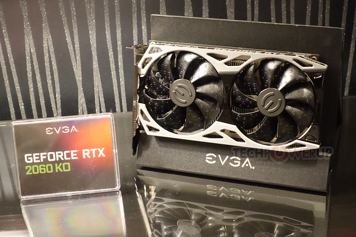 CES 2020: EVGA продемонстрировала бюджетную видеокарту GeForce RTX 2060 KO