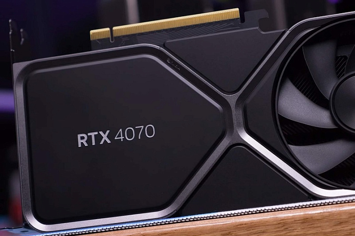 Слух: NVIDIA остановила производство графических процессоров для GeForce RTX 4070