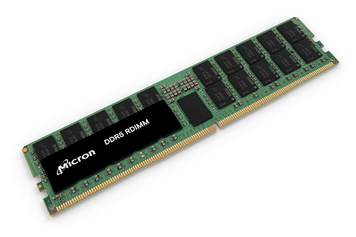 Micron приступила к тестированию модулей памяти RDIMM DDR5-9200 объёмом 256 Гбайт