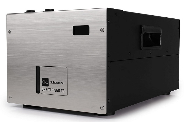 Внешнее охлаждение Alphacool ES Orbiter 360 TS способно охладить систему с TDP до 1500 Вт