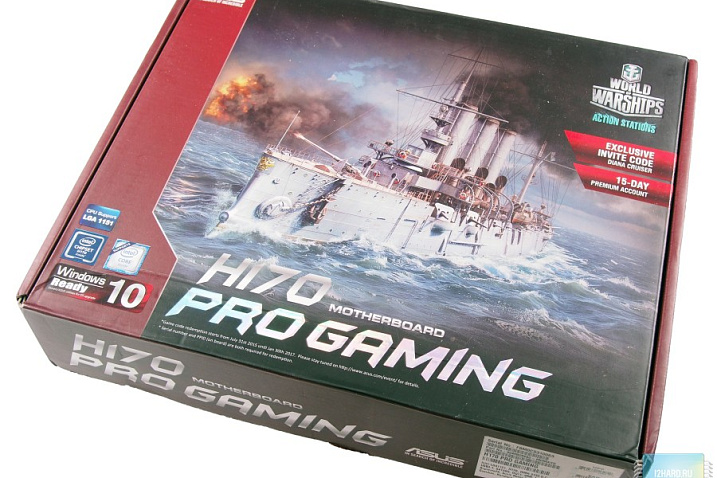 Обзор и тест материнской платы ASUS H170 Pro Gaming