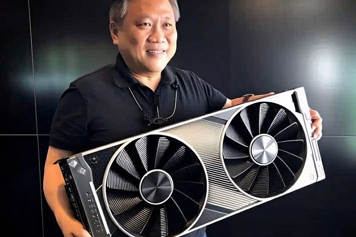 Слух: GeForce RTX 5090 FE получит двухслотовое исполнение и два вентилятора