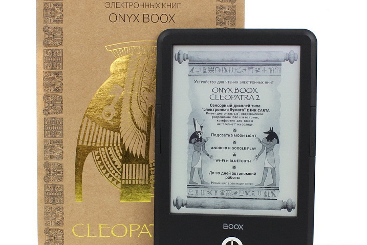 Обзор электронной книги ONYX BOOX Cleopatra 2
