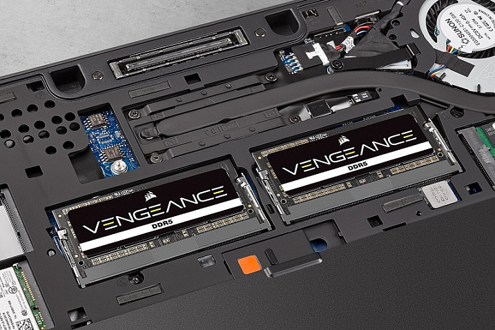 CORSAIR представила комплект мобильной памяти VENGEANCE DDR5 SO-DIMM