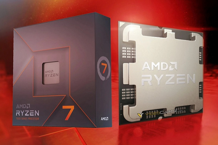 AMD Ryzen 7 7700 на 11% отстает от Ryzen 7 7700X