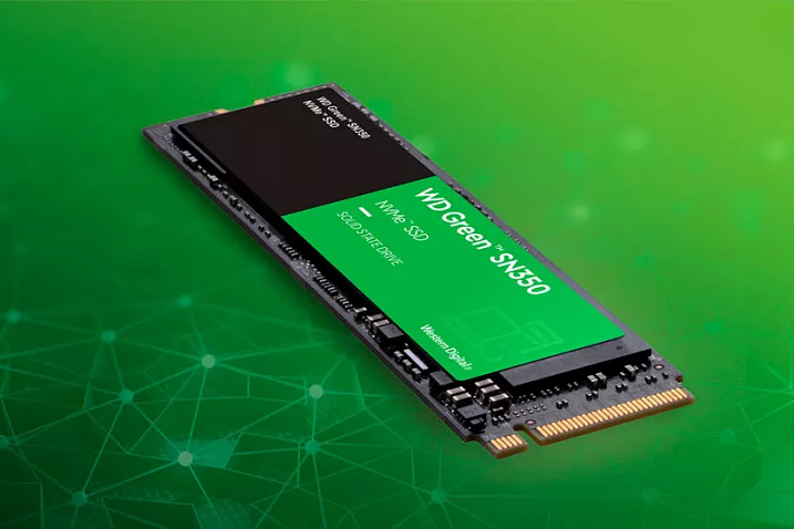 Western Digital представила твердотельные накопители WD Green SN350