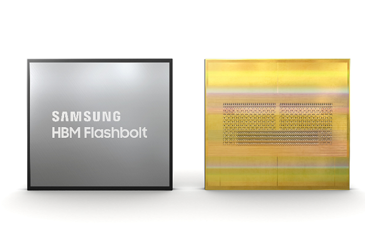 Samsung объявила о массовом производстве памяти HBM2E Flashbolt