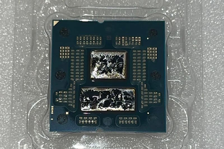 Энтузиаст скальпировал Ryzen 9 9950X3D утюгом и рыболовной леской