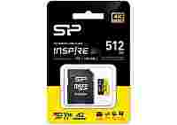 Silicon Power начала продажи доступной карты памяти microSDXC Inspire 