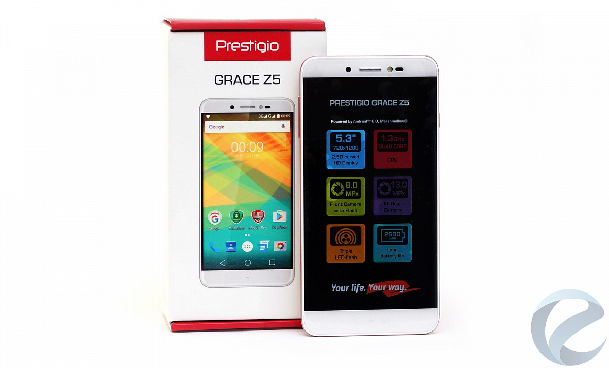 Обзор и тестирование смартфона Prestigio Grace Z5 — i2HARD