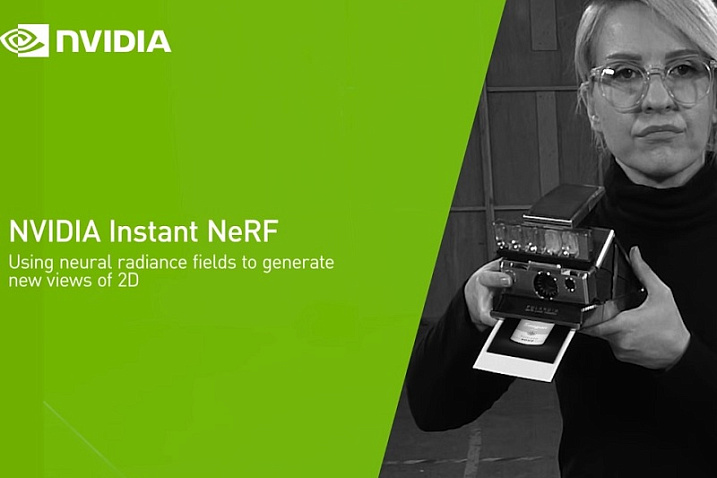 Polaroid на максималках: NVIDIA продемонстрировала нейросеть Instant NeRF