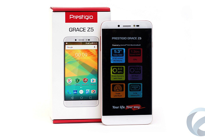 Обзор и тестирование смартфона Prestigio Grace Z5