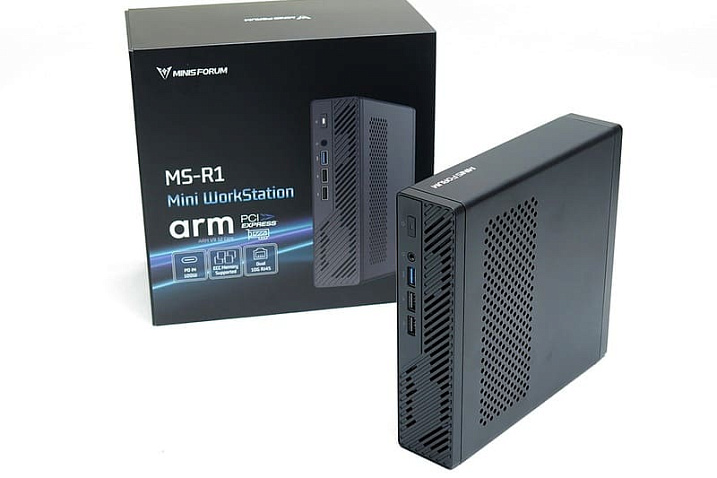 Рассматриваем мини-ПК MINISFORUM MS-R1 с китайским процессором Cixin P1