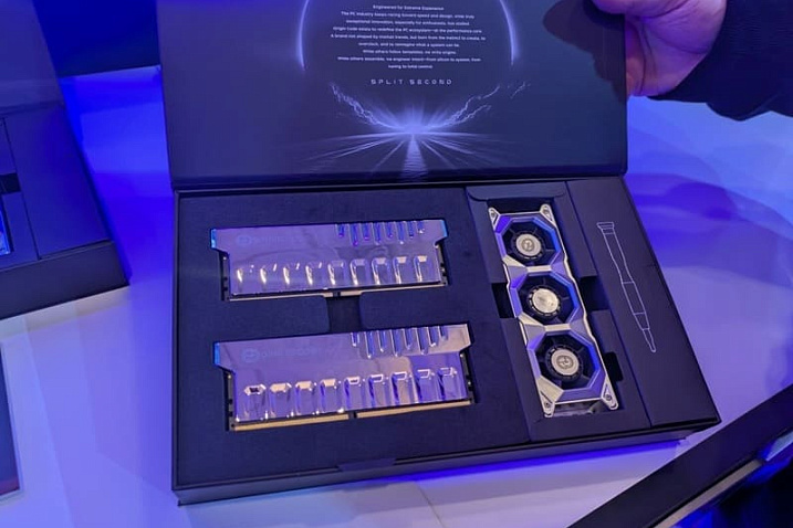 CES 2026: Origin Code показала комплект памяти Vortex DDR5 с кулером для её охлаждения