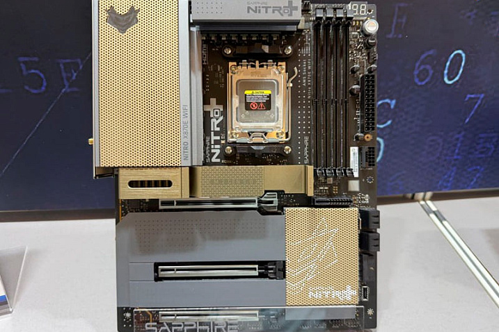 SAPPHIRE NITRO+ X870EA WIFI7 с разъёмом GC-HPWR начала появляться в магазинах