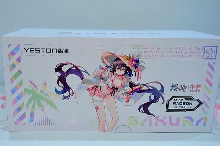 Yeston Radeon RX 7900 XT Sakura выходит за пределы Китая