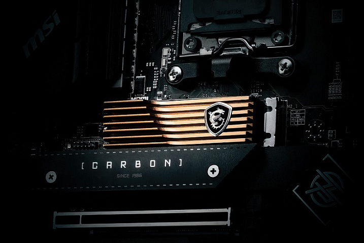 Скорость чтения накопителя MSI SPATIUM M570 HS PCIe 5.0 превышает 12 Гбайт/с