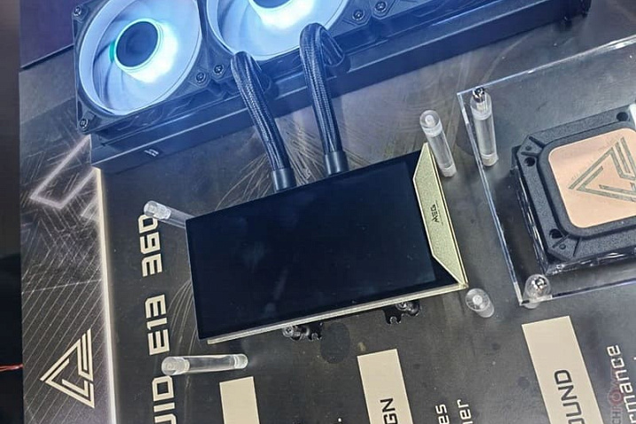 COMPUTEX: MSI показала готовую СЖО MEG CORELIQUID E13 360 с 6-дюймовым дисплеем