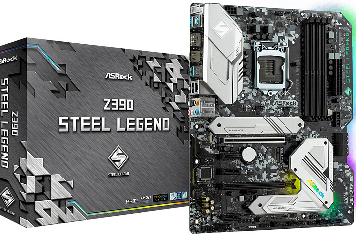 ASRock анонсировала материнскую плату Z390 Steel Legend