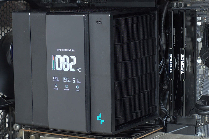 Обзор и тест кулера DeepCool Assassin IV VC Vision