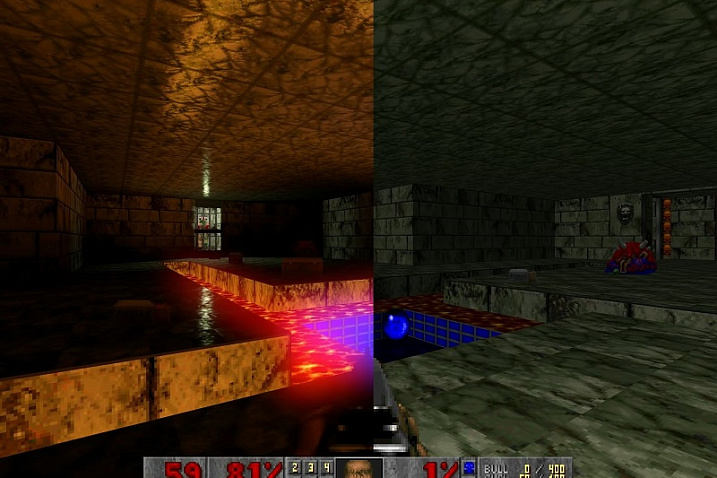 Мод PrBoom: Ray Traced добавляет трассировку лучей в первый Doom