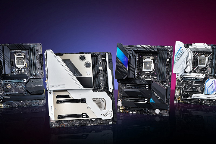 Все материнские платы ASUS на Z690 получат поддержку Intel Raptor Lake