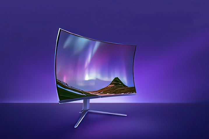 TCL показала куполообразный дисплей на основе матрицы OLED