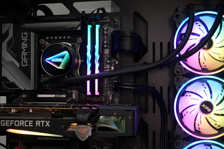 Обзор и тест системы охлаждения XPG Levante X 360