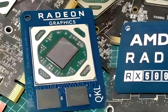 Графические процессоры от AMD Radeon RX 580 используются для брелков