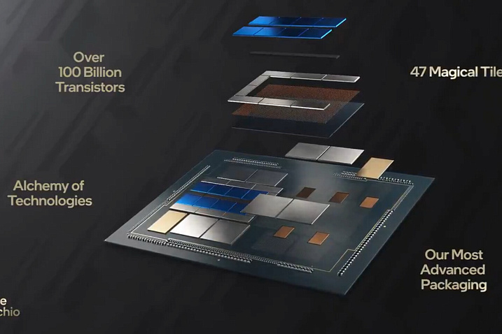 Подробности Intel Intel Ponte Vecchio: 47 чиплетов и более 100 млрд. транзисторов