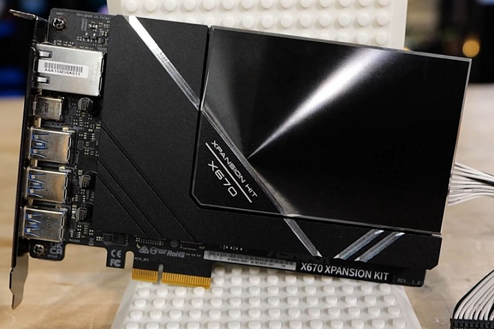 Карта расширения от ASRock позволяет превращать материнские платы с B650 в X670