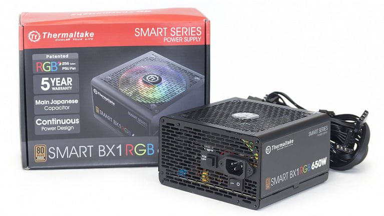 Обзор и тестирование блока питания Thermaltake Smart BX1 RGB 650W