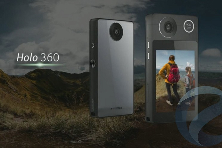 Acer представила гибрид смартфона и панорамной камеры Holo 360
