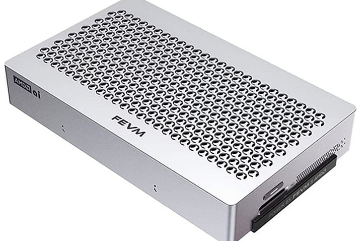 FEVM показала ещё один мини-ПК на основе мобильного процессора AMD Ryzen AI MAX+ 395