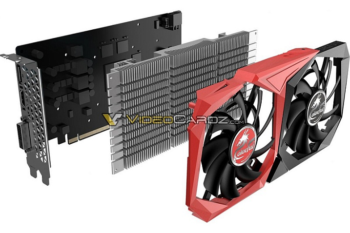 Colorful готова к выпуску GeForce GTX 1630
