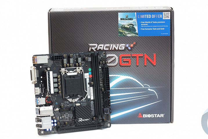 Обзор и тестирование материнской платы Mini-ITX формата - Biostar Racing B250GTN