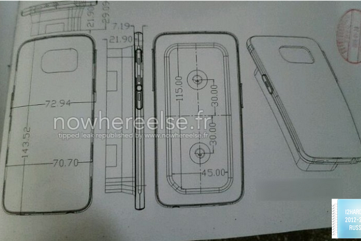 Galaxy S6 может быть похож на iPhone 6