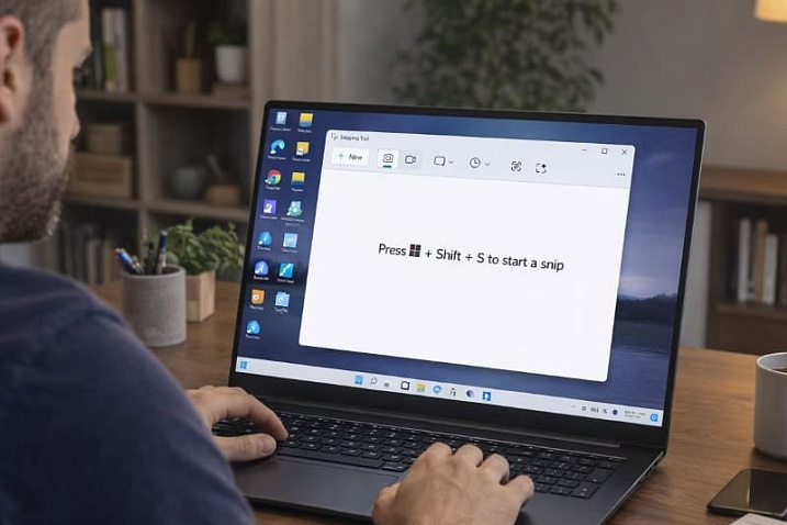 Microsoft использует неправильно сгенерированное изображение для обучения людей работе с Windows 11